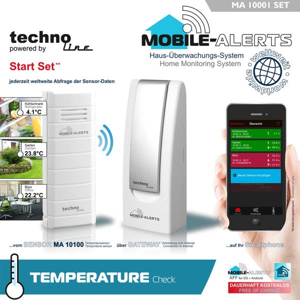 Метеостанция Technoline Mobile Alerts Start Set MA10001 (MA10001) DAS301175 фото