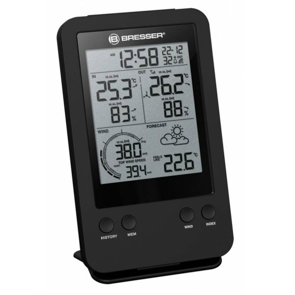 Метеостанція Bresser 3-in-1 Profi Wind Gauge Black (7002531) 927570 фото