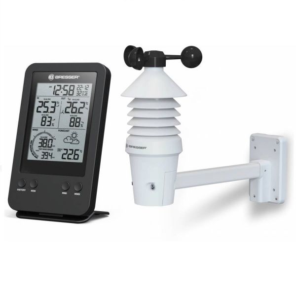 Метеостанція Bresser 3-in-1 Profi Wind Gauge Black (7002531) 927570 фото