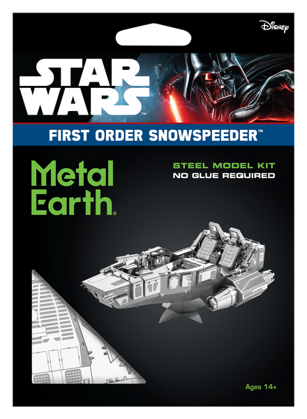 Металлический 3D конструктор "Корабль Star Wars First Order Snowspeeder", Metal Earth, MMS268 TP-2879 фото