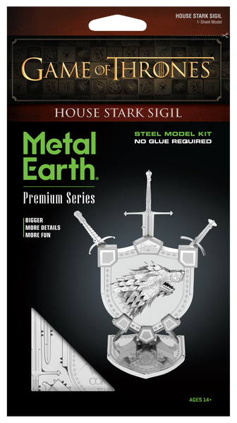Металевий 3D конструктор "Game of Thrones - House Stark Sigil" TP-4573 фото