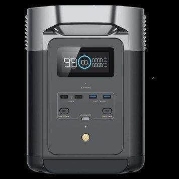 Зарядна станція EcoFlow DELTA 1260 Вт&middot;год, Гарантія 1 рік, Європейські розетки VIA-99-00011115 фото