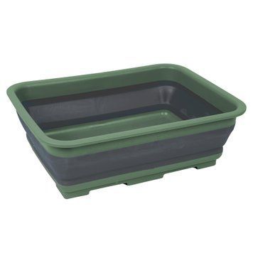 Таз складаний Bo-Camp Washing Bowl Collapsible 7L Grey/Green (6303690) DAS302124 фото