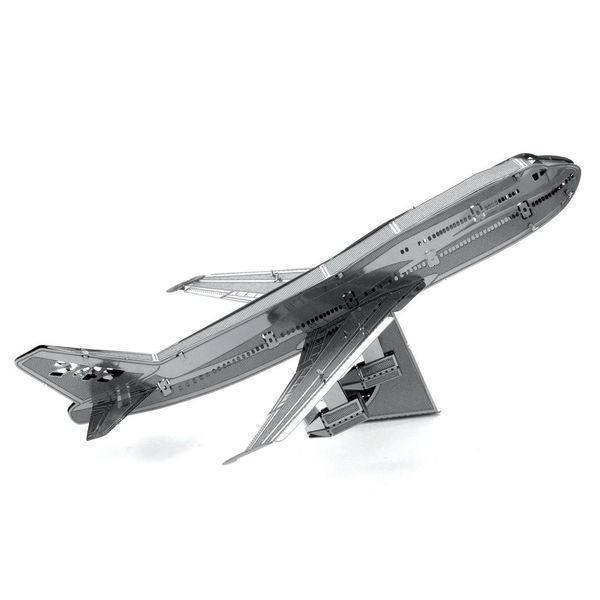 Металлический 3D конструктор "Boeing 747", Metal Earth, MMS004 TP-348 фото