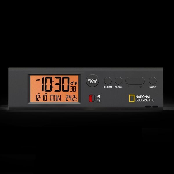 Годинник National Geographic Thermometer Flashlight Black (Special Offer) 929948 фото