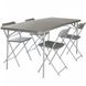 Стіл зі стільцями Vango Orchard XL 182 Table and Chair Set Grey (TBNORCHARG10TET) 928212 фото 1