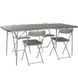 Стіл зі стільцями Vango Orchard XL 182 Table and Chair Set Grey (TBNORCHARG10TET) 928212 фото 2