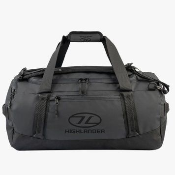 Сумка дорожня водозахисна Highlander Storm Kitbag 45L Black (DB122-BK) 926935 фото