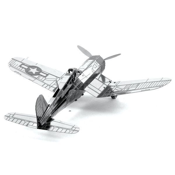 Металлический 3D конструктор "Самолет F4U Corsair", Metal Earth, MMS035 TP-378 фото