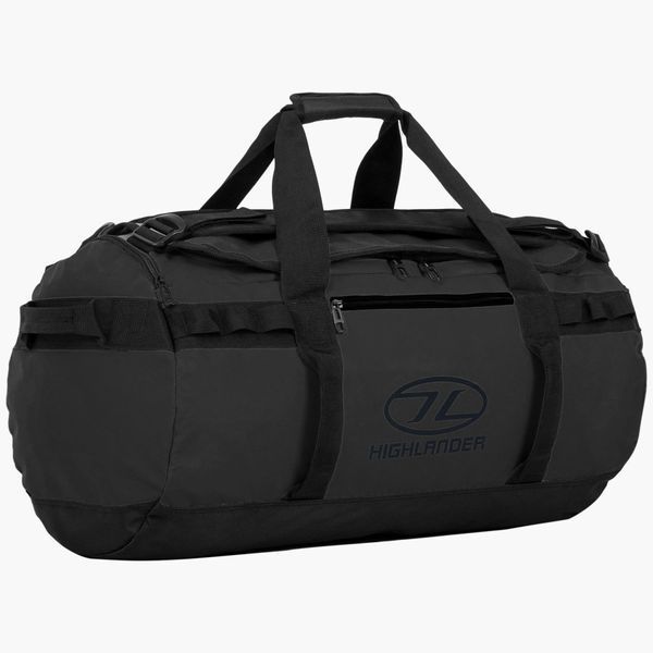 Сумка дорожня водозахисна Highlander Storm Kitbag 45L Black (DB122-BK) 926935 фото