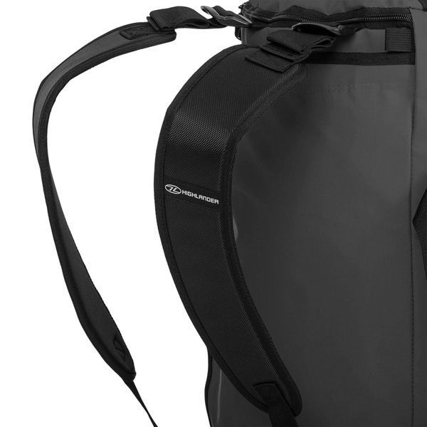 Сумка дорожня водозахисна Highlander Storm Kitbag 45L Black (DB122-BK) 926935 фото