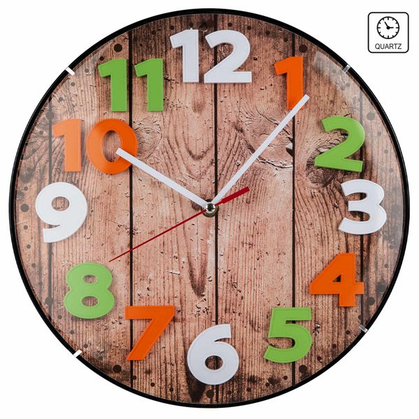 Часы настенные Technoline WT7435 Wood Brown (WT7435) DAS301308 фото