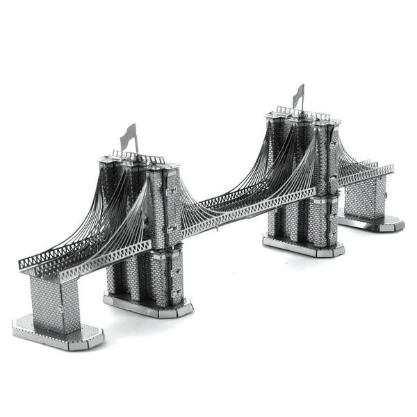 Металлический 3D конструктор "Бруклинский мост", Metal Earth, MMS048 TP-388 фото