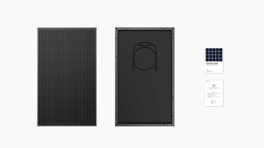Набір сонячних панелей EcoFlow 30*100 Solar Panel Стаціонарні EKO-EFSolar30-100W фото