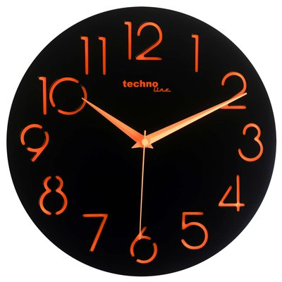 Часы настенные Technoline WT7230 Black (WT7230) DAS301309 фото