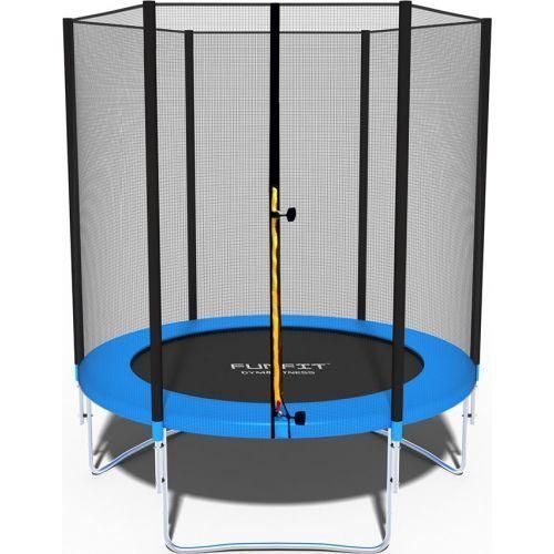 Батут Funfit 6ft (183см) синій з зовнішньою сіткою H-UT-00000084 фото