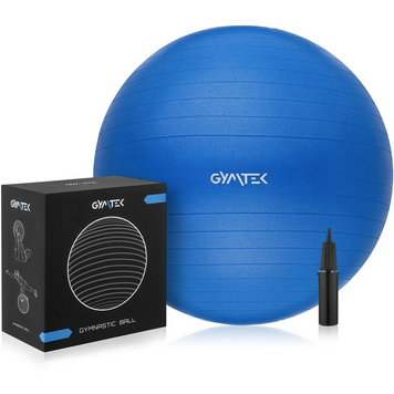 Фітбол Gymtek 65см синій + насос H-5907766660910 фото