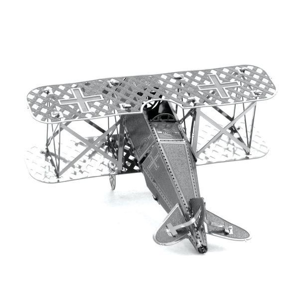 Металлический 3D конструктор "Истребитель Fokker D.VII", Metal Earth, MMS005 TP-349 фото