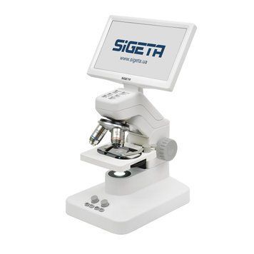 Цифровий мікроскоп SIGETA NEXOR 80x-800x 2 MP 7" LCD OPT-65205 фото
