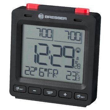 Годинник настільний Bresser MyTime Easy II RC Black (8010061CM3000) 928632 фото