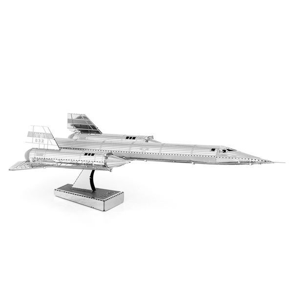 Металлический 3D конструктор "Самолет SR71 Blackbird", Metal Earth, MMS062 TP-400 фото