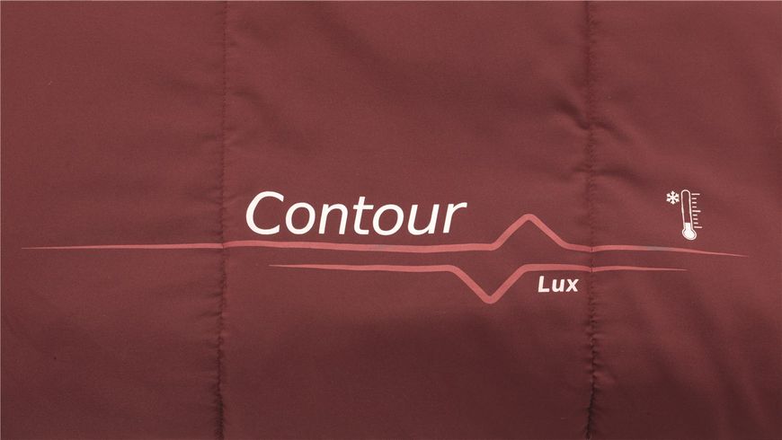 Спальний мішок Outwell Contour Lux Reversible/-3°C Red Left (230367) 928750 фото