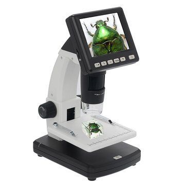Цифровий мікроскоп SIGETA Forward 10x-500x 5.0Mpx 3.5" LCD OPT-65503 фото