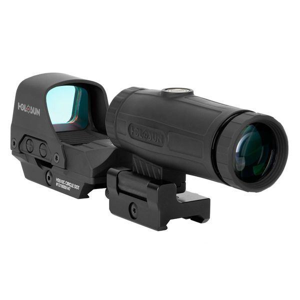 Коллиматорный прибор HOLOSUN HS510C и увеличитель HM3X (Combo Set) OPT-747036 фото
