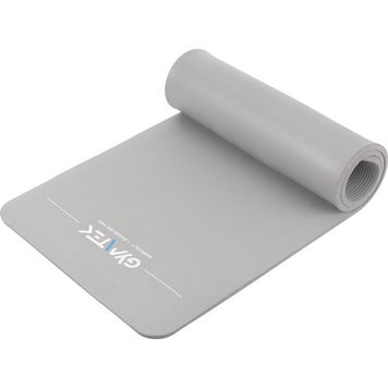 Килимок (мат) для фітнесу та йоги Gymtek NBR 1,5см сірий H-5907766660989 фото