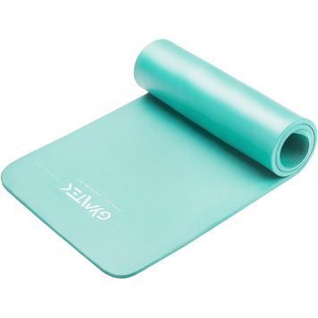 Килимок (мат) для фітнесу та йоги Gymtek NBR 1,5см салатовий H-5907766660224 фото