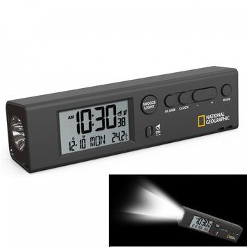 Годинник National Geographic Thermometer Flashlight Black (9060300) 928498 фото
