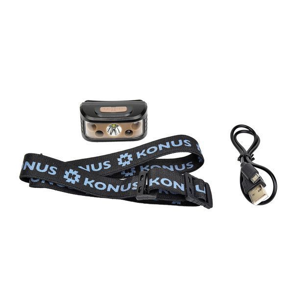 Ліхтар налобний KONUS KONUSFLASH-7 (236 Lm) Sensor USB Rechargeable OPT-3924 фото
