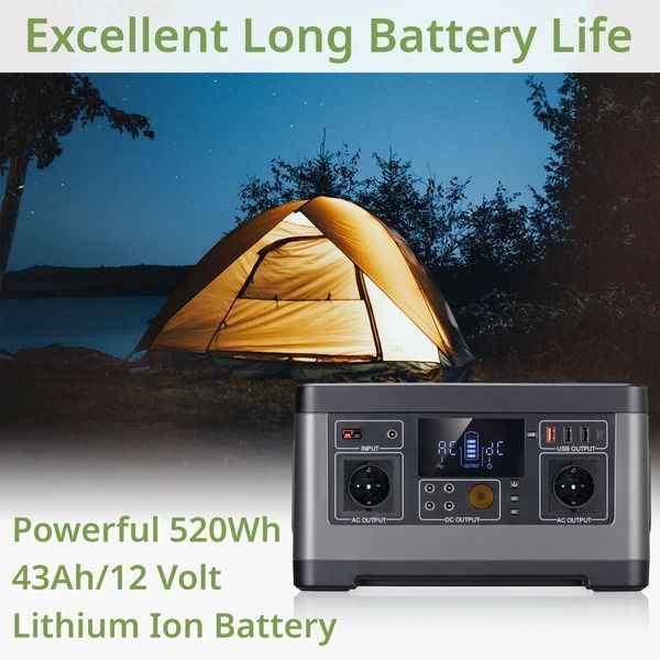 Портативна зарядна станція Bresser Portable Power Station 500 Watt (3810020) 930169 фото