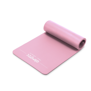 Килимок (мат) для йоги та фітнесу Gymtek NBR 1,5см рожевий H-5907766663683 фото