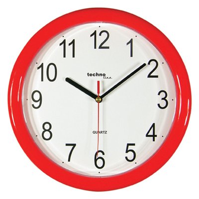 Часы настенные Technoline WT600 Red (WT600 rot) DAS301792 фото