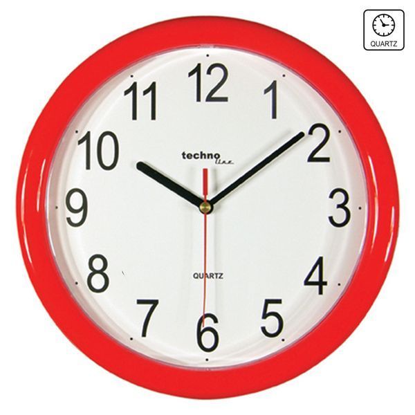 Годинник настінний Technoline WT600 Red (WT600 rot) DAS301792 фото
