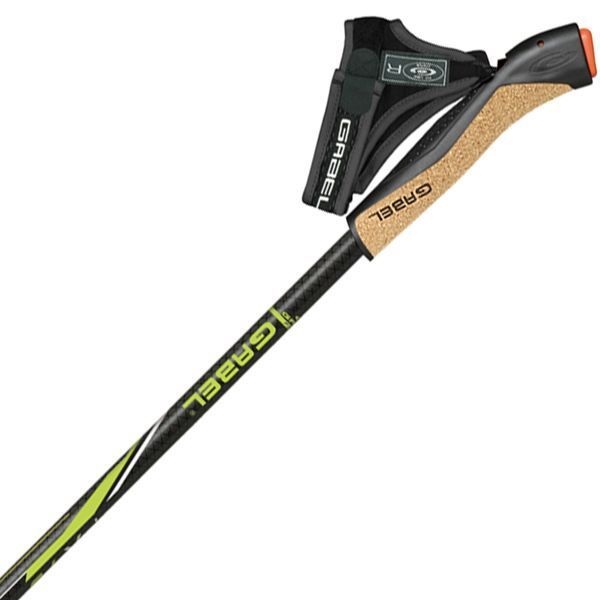 Палиці для скандинавської ходьби Gabel FX-75 Snake Carbon 115 Dual Spike (7009351011150) DAS302694 фото