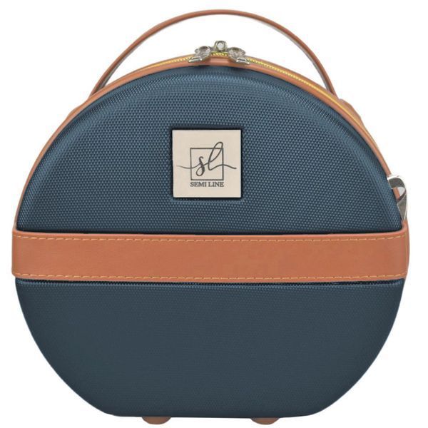 Бьюти-кейс Semi Line 5L Blue/Brown (T5672-1) DAS302673 фото