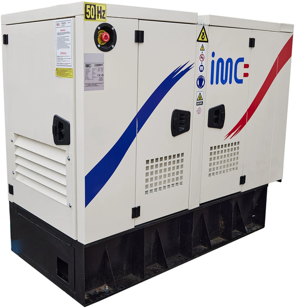 Генератор трифазний дизельний IMC 25KVA/20 квт з кабіною IB-7080002 фото