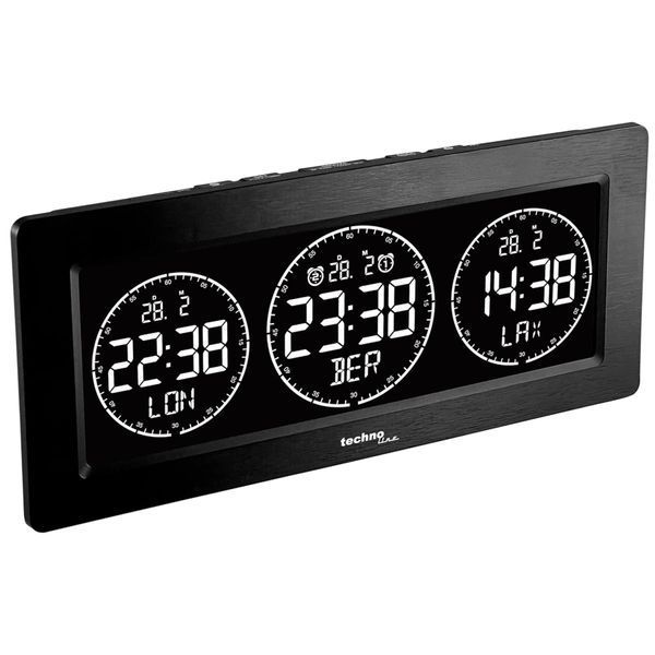 Годинник настільний Technoline WT458 Black (WT458) DAS302480 фото