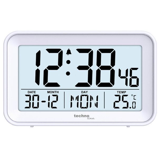 Часы настольные Technoline WT497 White (WT497) DAS302471 фото