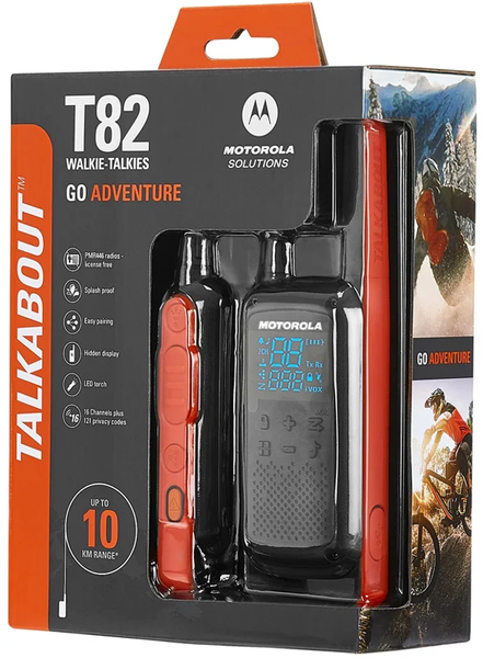 Радиостанция Motorola T82 Twin Pack & Chgr WE IB-14800080 фото