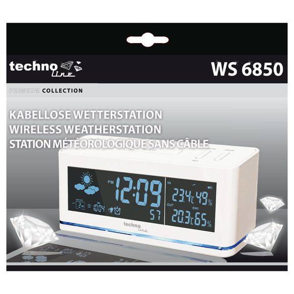 Метеостанція Technoline WS6850 White (WS6850) DAS301784 фото