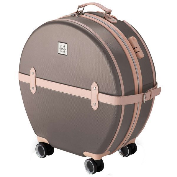 Чемодан Semi Line 24" (M) Brown/Pink Cream (T5673-3) DAS302679 фото