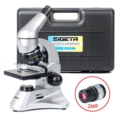 Мікроскоп SIGETA PRIZE NOVUM 20x-1280x з камерою 2Mp (в кейсі) OPT-65244 фото
