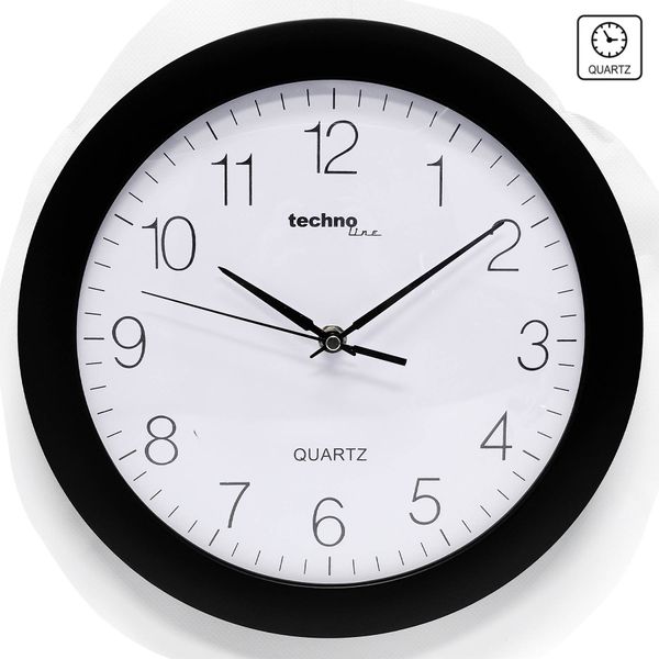 Годинник настінний Technoline WT7000 Black (WT7000 schwarz) DAS301796 фото