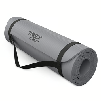 Коврик для йоги Trex Sport TX-018NGM NBR 1см 180х60 серый H-5902308231863 фото