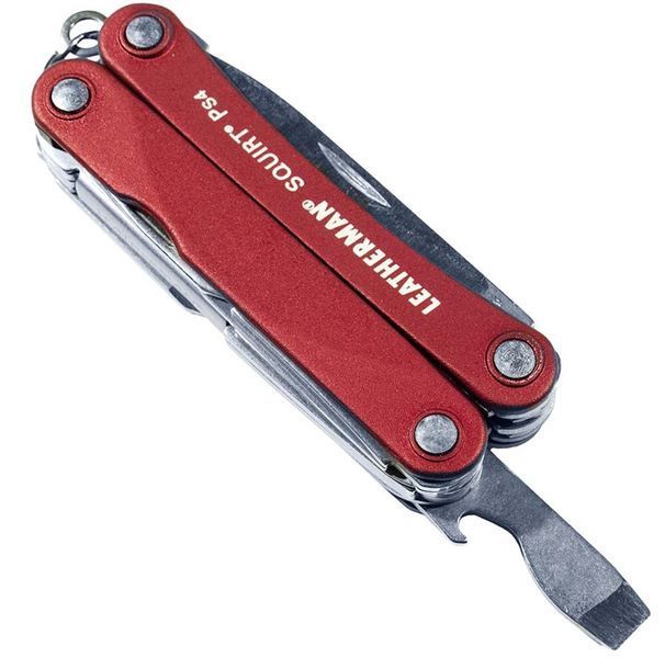 МУЛЬТИІНСТРУМЕНТ LEATHERMAN Squirt PS4 red Картонна коробка STV-831227 фото