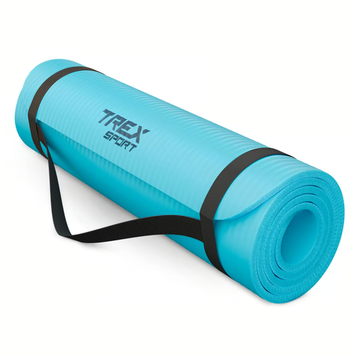 Коврик для йоги Trex Sport TX-018NGM NBR 1см 180х60 блакитний H-5902308235250 фото