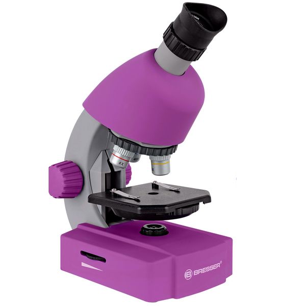 Мікроскоп Bresser Junior 40x-640x Purple (8851300GSF000) 923893 фото